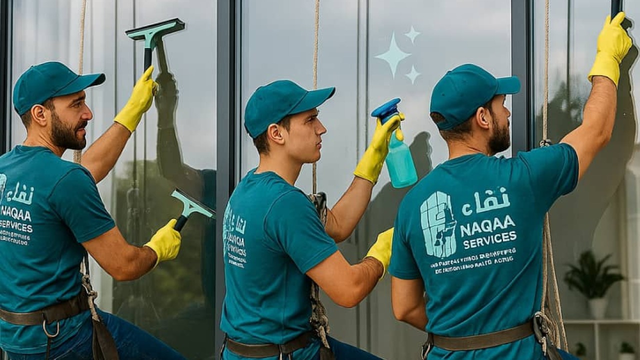 تنظيف الواجهات الخارجية 